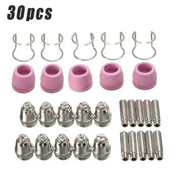 60A Torch Electrodes Nozzle Tips Plasma Cutter Machine Consumables For AG60/SG55
60A Torch Electrodes Nozzle Tips Plasma Cutter Machine Consumables For AG60/SG55