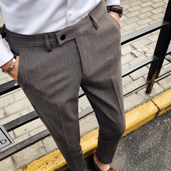 Trousers Men's Slim Is Suit Leisure Long Pants Solid Pants Business Simple Summer
Trousers Men's Slim Is Suit Leisure Long Pants Solid Pants Business Simple Summer