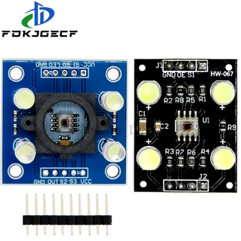 GY-31 TCS3200 Detector Module Color Recognition Sensor Accessories For Arduino TCS230 TCS3200 Recognition Sensor Module
GY-31 TCS3200 Detector Module Color Recognition Sensor Accessories For Arduino TCS230 TCS3200 Recognition Sensor Module