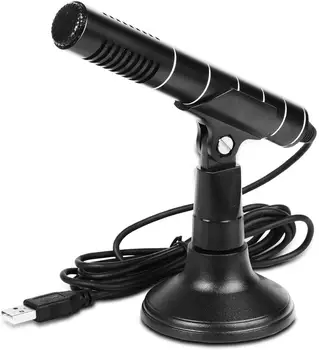Computer Microphone, Depusheng Plug and Play Metal Desktop Microphone Condenser Microphone for Computer, PC, Laptop, Window
Computer Microphone, Depusheng Plug and Play Metal Desktop Microphone Condenser Microphone for Computer, PC, Laptop, Window