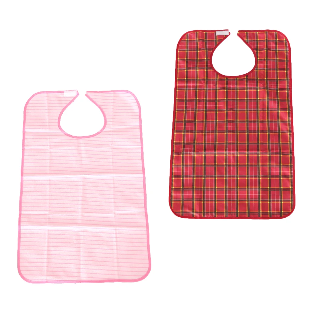 2Pcs Water Resistant Bib Mealtime Clothing Protector Disability Aid Apron Suit for Home Hospital or Nursing Room
2Pcs Water Resistant Bib Mealtime Clothing Protector Disability Aid Apron Suit for Home Hospital or Nursing Room
