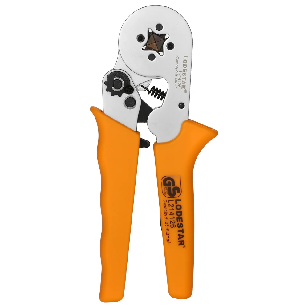 LODESTAR Professional Wire Crimpers Crimping Press Pliers Crimping Tool 24~10 AWG Capacity for Terminals
LODESTAR Professional Wire Crimpers Crimping Press Pliers Crimping Tool 24~10 AWG Capacity for Terminals