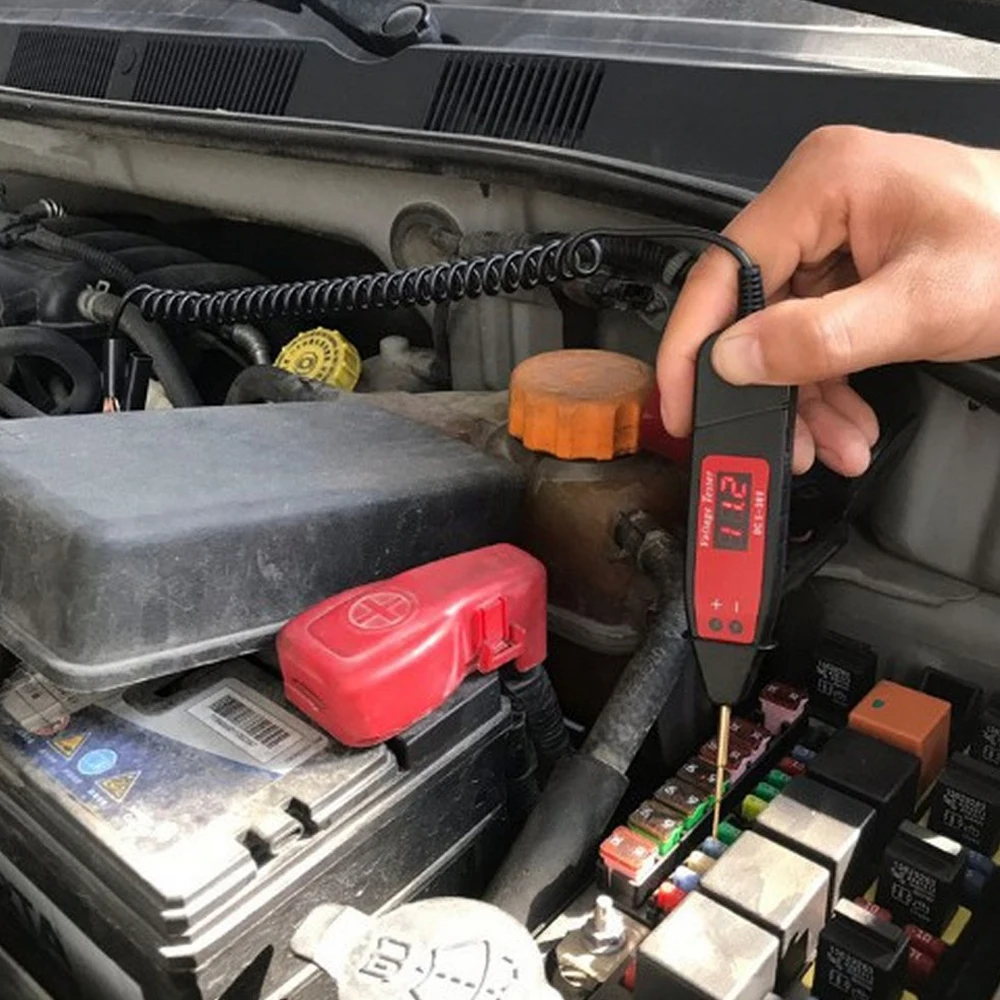 Car Diagnostic Tool DC5-36V Circuit Tester Probe Light System Test Probe Lamp Auto Light Lamp Voltage Test Pen Detector
Car Diagnostic Tool DC5-36V Circuit Tester Probe Light System Test Probe Lamp Auto Light Lamp Voltage Test Pen Detector