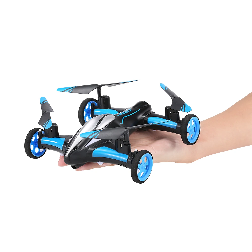 JJR/C JJR/C H23 2.4G 4CH 6-Axis Gyro Air-Ground Flying Car RC Quadcopter RTF with 3D Flip One-key Return Mode Airplane
JJR/C JJR/C H23 2.4G 4CH 6-Axis Gyro Air-Ground Flying Car RC Quadcopter RTF with 3D Flip One-key Return Mode Airplane
