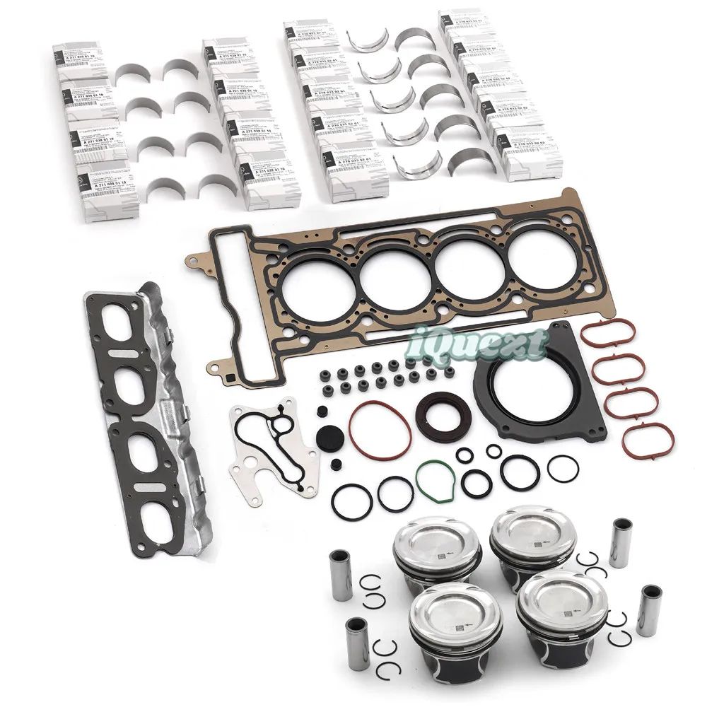 Engine Overhaul Rebuild kit for Mercedes-Benz C250 E300 W205 W212 X253 M274 2.0L Turbocharged 1991CC
Engine Overhaul Rebuild kit for Mercedes-Benz C250 E300 W205 W212 X253 M274 2.0L Turbocharged 1991CC