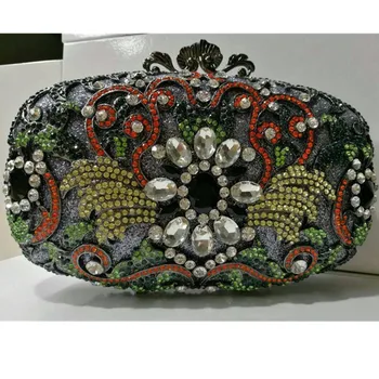 Female Crystal Diamond Clutches Women Evening Bag for Wedding Bridal Shoulder Bag Chain Newest Crystal Diamond Chain Evening Bag
Female Crystal Diamond Clutches Women Evening Bag for Wedding Bridal Shoulder Bag Chain Newest Crystal Diamond Chain Evening Bag
