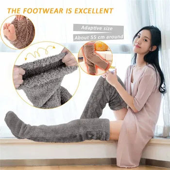 1 Pair Socks Unisex Autumn And Winter Plush Warm Leg Socks Home Socks Cover Floor Socks 31*22.4*12.4cm FashionThick Socks
1 Pair Socks Unisex Autumn And Winter Plush Warm Leg Socks Home Socks Cover Floor Socks 31*22.4*12.4cm FashionThick Socks