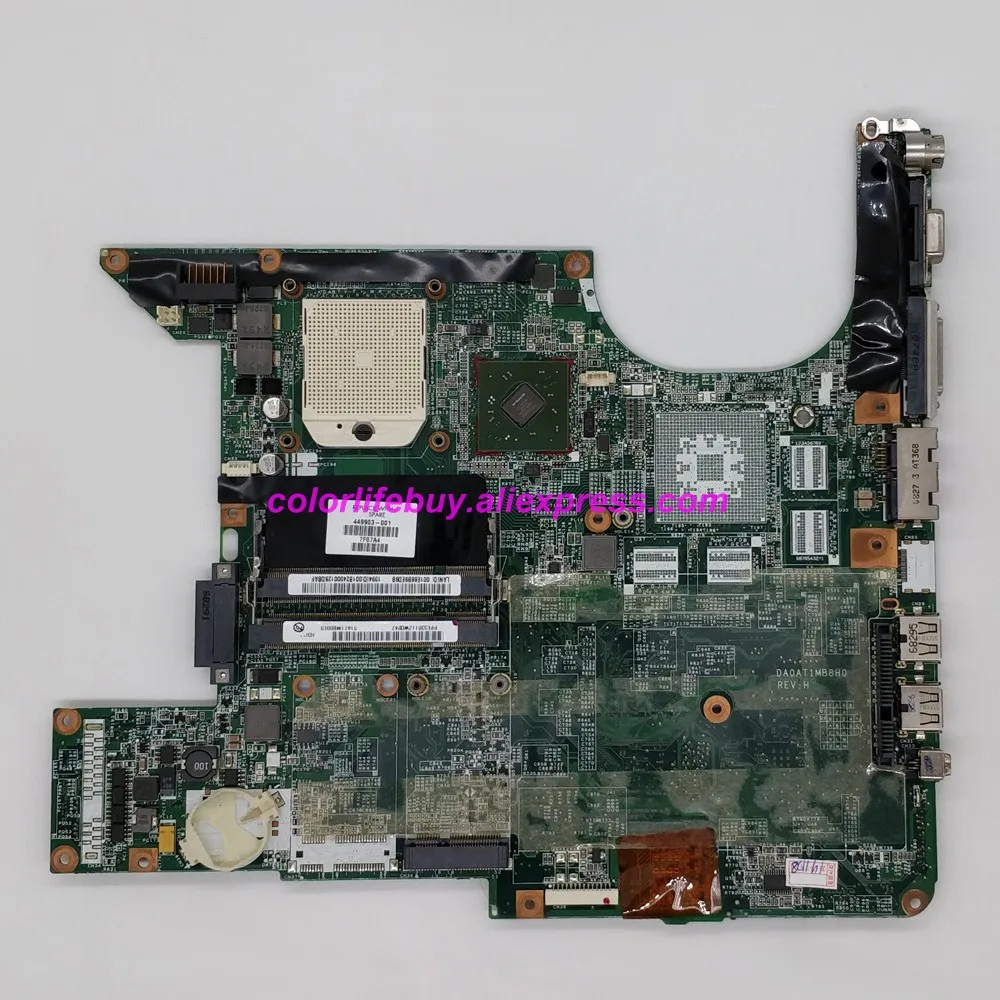 Genuine 449903-001 DA0AT1MB8H0 Laptop Motherboard Mainboard for HP Pavilion DV6 DV6000 DV6500 DV6600 Series Notebook PC
Genuine 449903-001 DA0AT1MB8H0 Laptop Motherboard Mainboard for HP Pavilion DV6 DV6000 DV6500 DV6600 Series Notebook PC