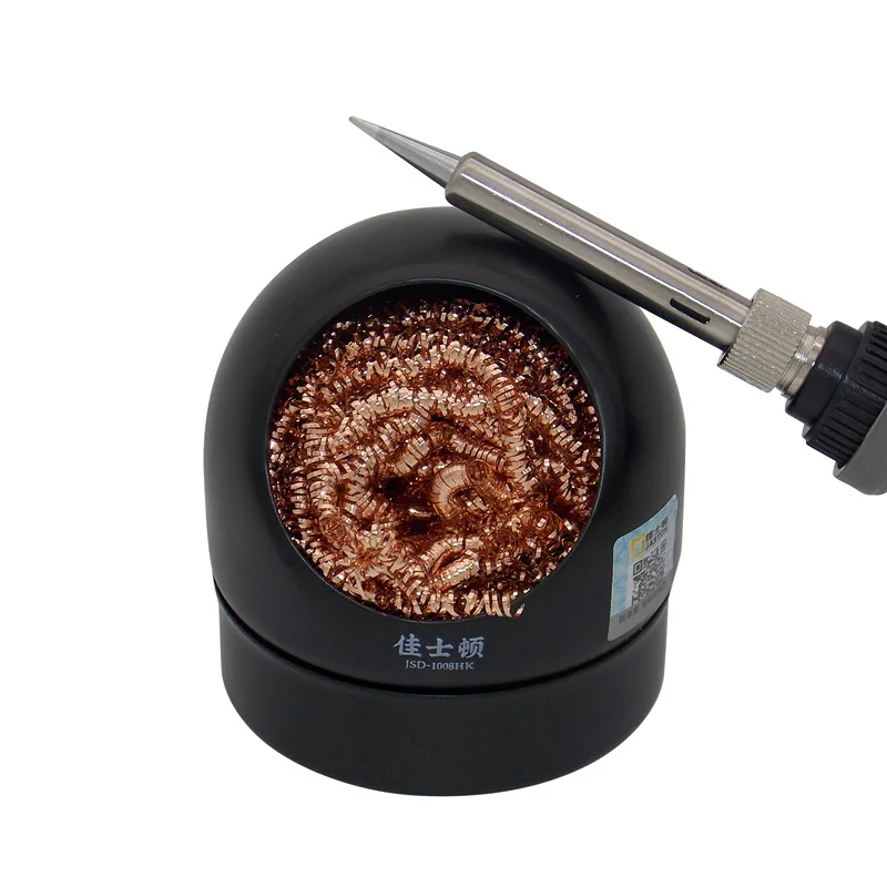 JASDON Electric Solder Tip Cleaning Maker Welding Nozzle Tin Tennis Iron Head Cleaning Seat Clear Tin Solder Tip Cleaner
JASDON Electric Solder Tip Cleaning Maker Welding Nozzle Tin Tennis Iron Head Cleaning Seat Clear Tin Solder Tip Cleaner