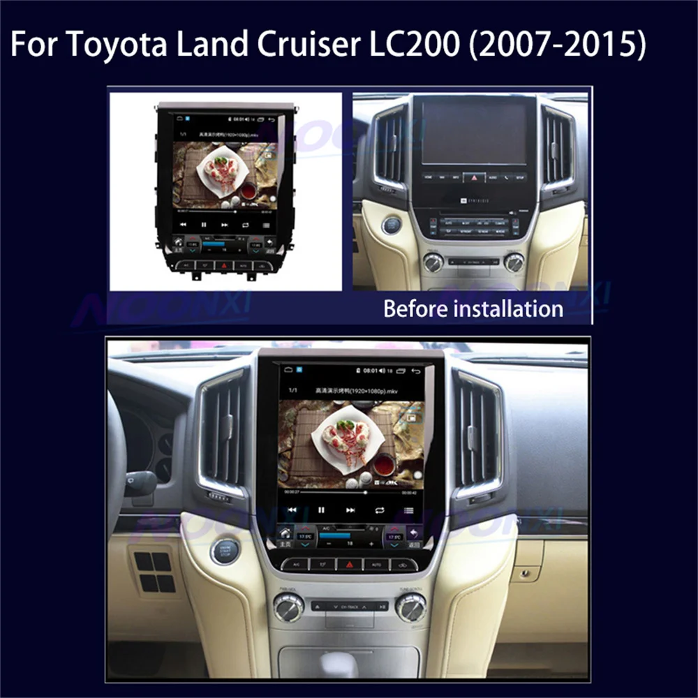 For Toyota Land Cruiser 2016-2020 Tesla Screen Android 11 Car Radio Stereo Car Multimedia Player GPS Navigation 1 Din Head Unit
For Toyota Land Cruiser 2016-2020 Tesla Screen Android 11 Car Radio Stereo Car Multimedia Player GPS Navigation 1 Din Head Unit