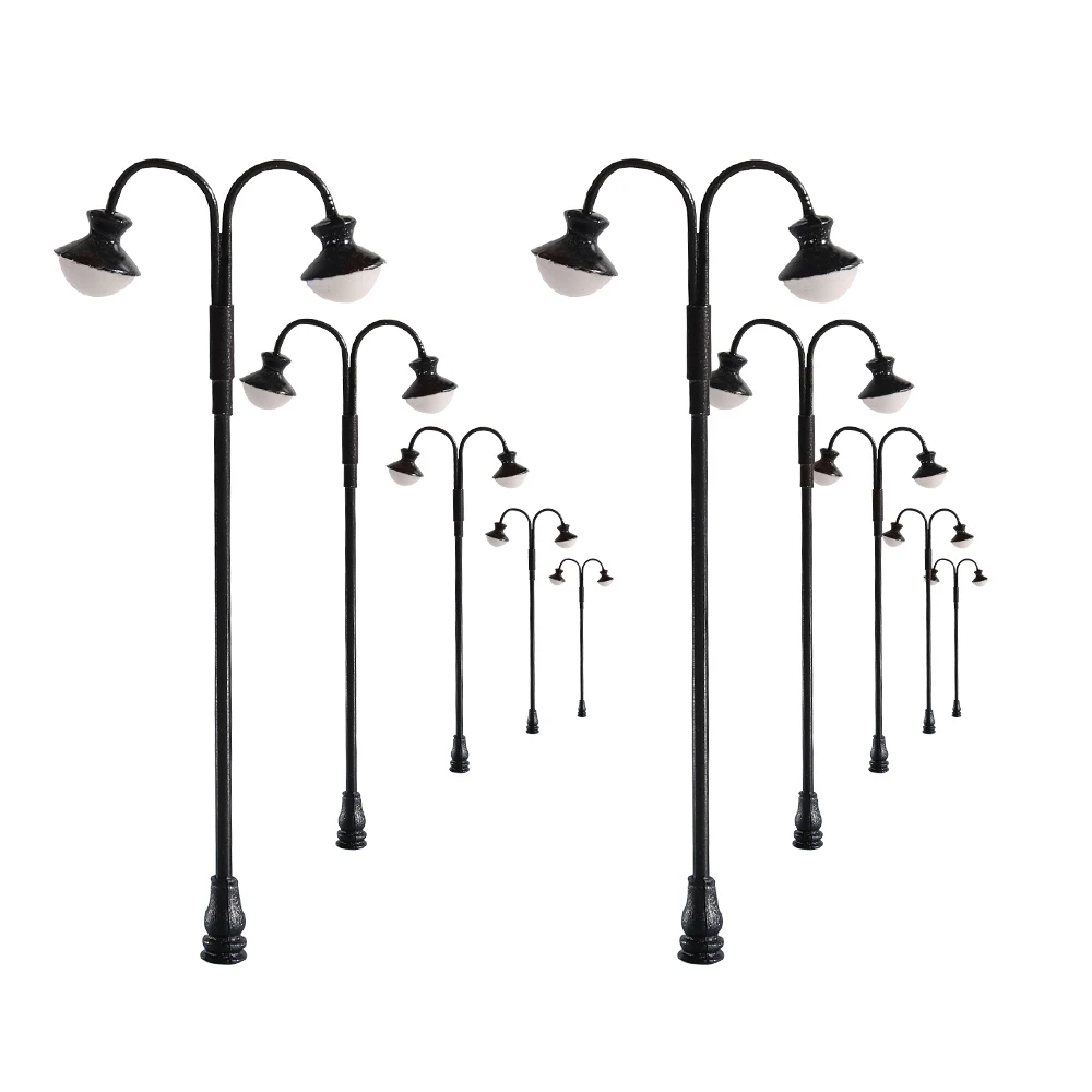 8cm Train Railway Lamppost Light Scenery Landscape HO Scale Miniature Street light 3V Garden lamp for 
8cm Train Railway Lamppost Light Scenery Landscape HO Scale Miniature Street light 3V Garden lamp for
