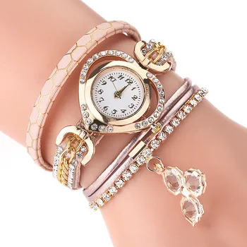 Women Vintage Bracelet Watch Shining Love Crystal Dial Analog Quartz Wristwatches Valentines Gift Women Watch Relogio Feminino
Women Vintage Bracelet Watch Shining Love Crystal Dial Analog Quartz Wristwatches Valentines Gift Women Watch Relogio Feminino
