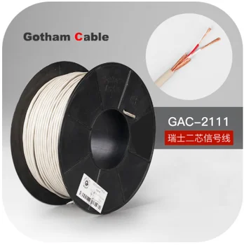 1 meter/1.5 meter Swiss Gotham GAC-2111 two-core signal cable fever lotus RCA coaxial balanced audio cable
1 meter/1.5 meter Swiss Gotham GAC-2111 two-core signal cable fever lotus RCA coaxial balanced audio cable
