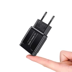 YKZ Quick Charge 3.0 18W QC 3.0 4.0 Fast charger USB portable Charging Mobile Phone Charger For iPhone Samsung Xiaomi Huawei, Aliexpress