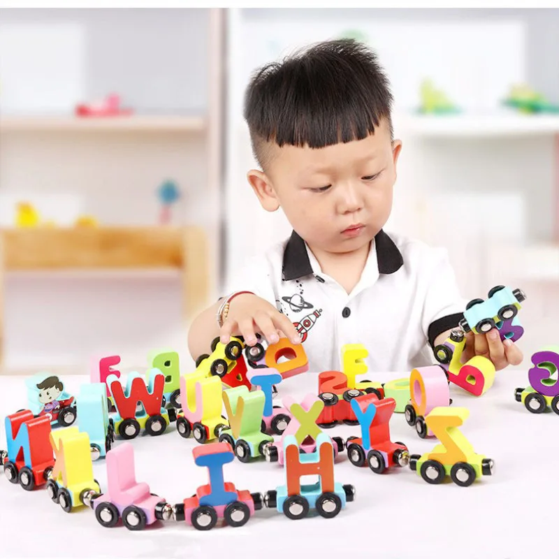 Wooden Toy Train Early Learning Education Puzzle 26 English Letters Learning Baby Personalized Puzzle Non-Toxic And Tasteless
Wooden Toy Train Early Learning Education Puzzle 26 English Letters Learning Baby Personalized Puzzle Non-Toxic And Tasteless