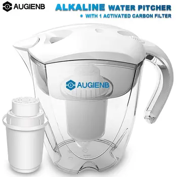 AUGIENB Alkaline Water Pitcher Ionizer Long-Life Filters - Water Filter Purifier Filtration System - High pH Alkalizer - 3.5L
AUGIENB Alkaline Water Pitcher Ionizer Long-Life Filters - Water Filter Purifier Filtration System - High pH Alkalizer - 3.5L