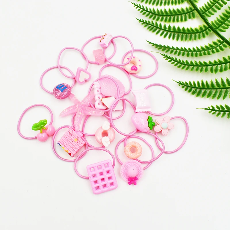 Mixed Pink Candy Elastic Hair Bands Ponytail Holder For Girl Scrunchies Kids Pink Elastic Rubber Band Candy Hair Bands 
Mixed Pink Candy Elastic Hair Bands Ponytail Holder For Girl Scrunchies Kids Pink Elastic Rubber Band Candy Hair Bands