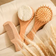 3 PCS Baby Bathing Comb Baby Care Hair Brush Pure Natural Wool Wood Comb Newborn Massager Hairbrush Hair Care Gift For Children 
3 PCS Baby Bathing Comb Baby Care Hair Brush Pure Natural Wool Wood Comb Newborn Massager Hairbrush Hair Care Gift For Children