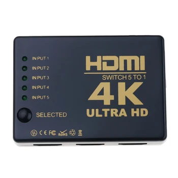 1PCS 3 Port 4K*2K 1080P Switcher HDMI Switch Selector 3x1 Splitter Box Ultra HD for HDTV Xbox PS3 PS4 Multimedia HOT sale
1PCS 3 Port 4K*2K 1080P Switcher HDMI Switch Selector 3x1 Splitter Box Ultra HD for HDTV Xbox PS3 PS4 Multimedia HOT sale