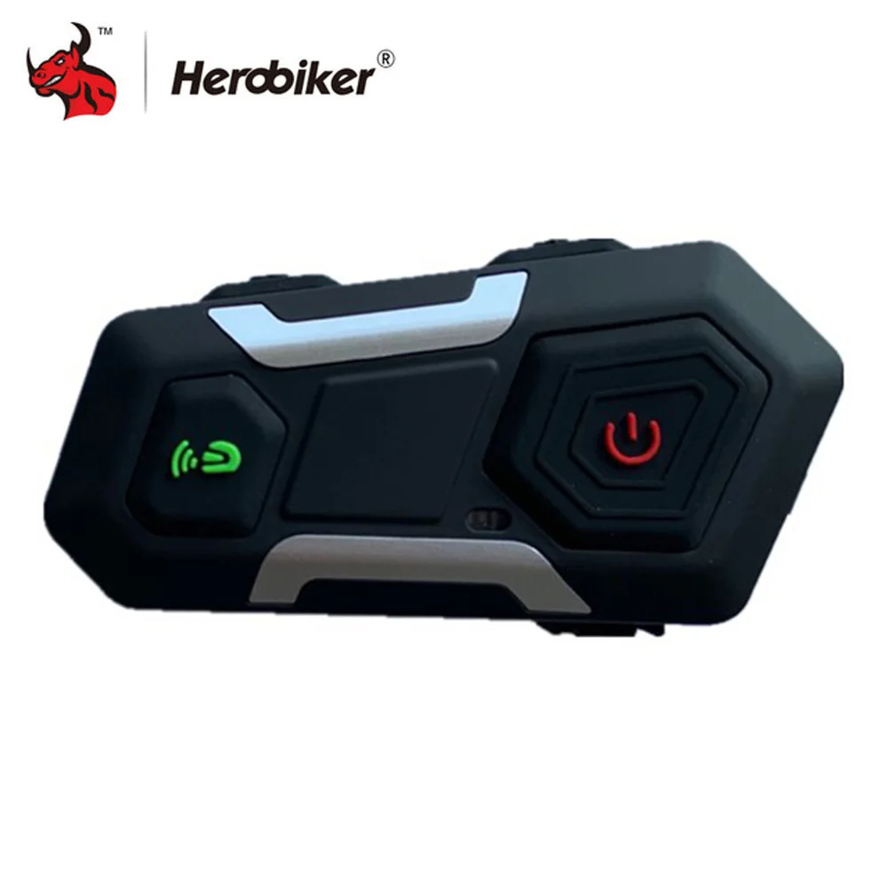 HEROBIKER Waterproof Motorcycle Intercom Helmet Headset Helmet Speaker Interphone Moto Headset Wireless Intercomunicador 1200M
HEROBIKER Waterproof Motorcycle Intercom Helmet Headset Helmet Speaker Interphone Moto Headset Wireless Intercomunicador 1200M