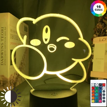 Cute Kirby Baby Night Light Led Touch Sensor Color Changing Nightlight Gift for Kids Child Bedroom Decorative Usb Table 3d Lamp
Cute Kirby Baby Night Light Led Touch Sensor Color Changing Nightlight Gift for Kids Child Bedroom Decorative Usb Table 3d Lamp