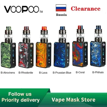 Russia Clearance!!! Original VOOPOO Drag Mini TC Kit wi/ 4400mAh Drag Mini Mod & 5ml UFORCE T2 Tank & Upgraded Firmware Mod Kit
Russia Clearance!!! Original VOOPOO Drag Mini TC Kit wi/ 4400mAh Drag Mini Mod & 5ml UFORCE T2 Tank & Upgraded Firmware Mod Kit