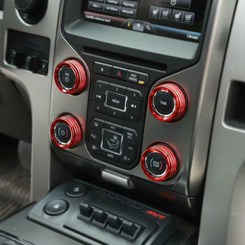 For Ford F150 2013-14 Knob Decoration Ring Knob Trim Ring Cover Red Useful Great
For Ford F150 2013-14 Knob Decoration Ring Knob Trim Ring Cover Red Useful Great
