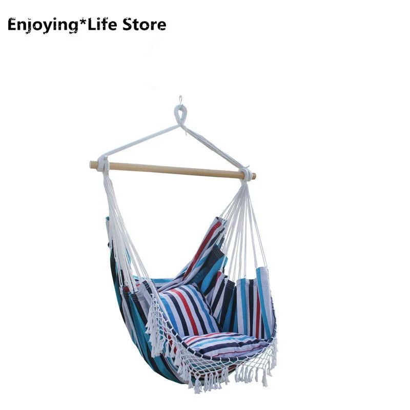 Outdoor Hammock Chair Cotton Tassel Hanging Chair Adult Children Indoor Swing Camping Hammock
Outdoor Hammock Chair Cotton Tassel Hanging Chair Adult Children Indoor Swing Camping Hammock