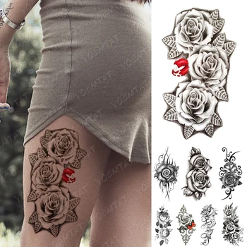 Waterproof Temporary Tattoo Sticker Lip butterfly Rose Flowers Flash Tattoos Simple Lines Body Art Arm Fake Sleeve Tatoo Women
Waterproof Temporary Tattoo Sticker Lip butterfly Rose Flowers Flash Tattoos Simple Lines Body Art Arm Fake Sleeve Tatoo Women