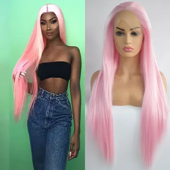 Bombshell Pink 13*3 Synthetic Lace Silky Straight Hair Lace Front Wig Non-Glue Heat Resistant Fiber Wig Lady Fashion Wig
Bombshell Pink 13*3 Synthetic Lace Silky Straight Hair Lace Front Wig Non-Glue Heat Resistant Fiber Wig Lady Fashion Wig