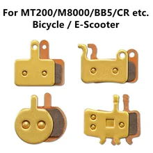 1pair Bicycle Disc Brake Pad Copper Base Gold Metal Sintered Disc Brake Pads SHIMAN0/MT200/M8000/BB5/CR Bike Accessories
1pair Bicycle Disc Brake Pad Copper Base Gold Metal Sintered Disc Brake Pads SHIMAN0/MT200/M8000/BB5/CR Bike Accessories
