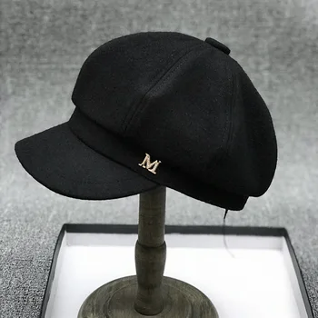 Adult Winter Rhinestone Wool Octagonal Hat Men Casual Fitted Caps Felt Beret Cap Lady Big Size Newsboy Hats 56cm 57.5cm 59cm
Adult Winter Rhinestone Wool Octagonal Hat Men Casual Fitted Caps Felt Beret Cap Lady Big Size Newsboy Hats 56cm 57.5cm 59cm