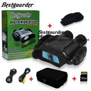 Night Vision Binoculars 32G Time Lapse Hunting Monocular HD IR Camera 400M Big Screen 5x Zoom IPX4 Infrared Telescope Binoculars
Night Vision Binoculars 32G Time Lapse Hunting Monocular HD IR Camera 400M Big Screen 5x Zoom IPX4 Infrared Telescope Binoculars