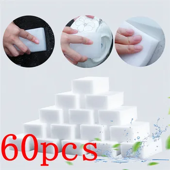 60pcs White Magic Sponge Eraser Cleaning Melamine Foam Cleaner Kitchen Office Bathroom Leather rubber Cleaning Nano Sponges Tool
60pcs White Magic Sponge Eraser Cleaning Melamine Foam Cleaner Kitchen Office Bathroom Leather rubber Cleaning Nano Sponges Tool