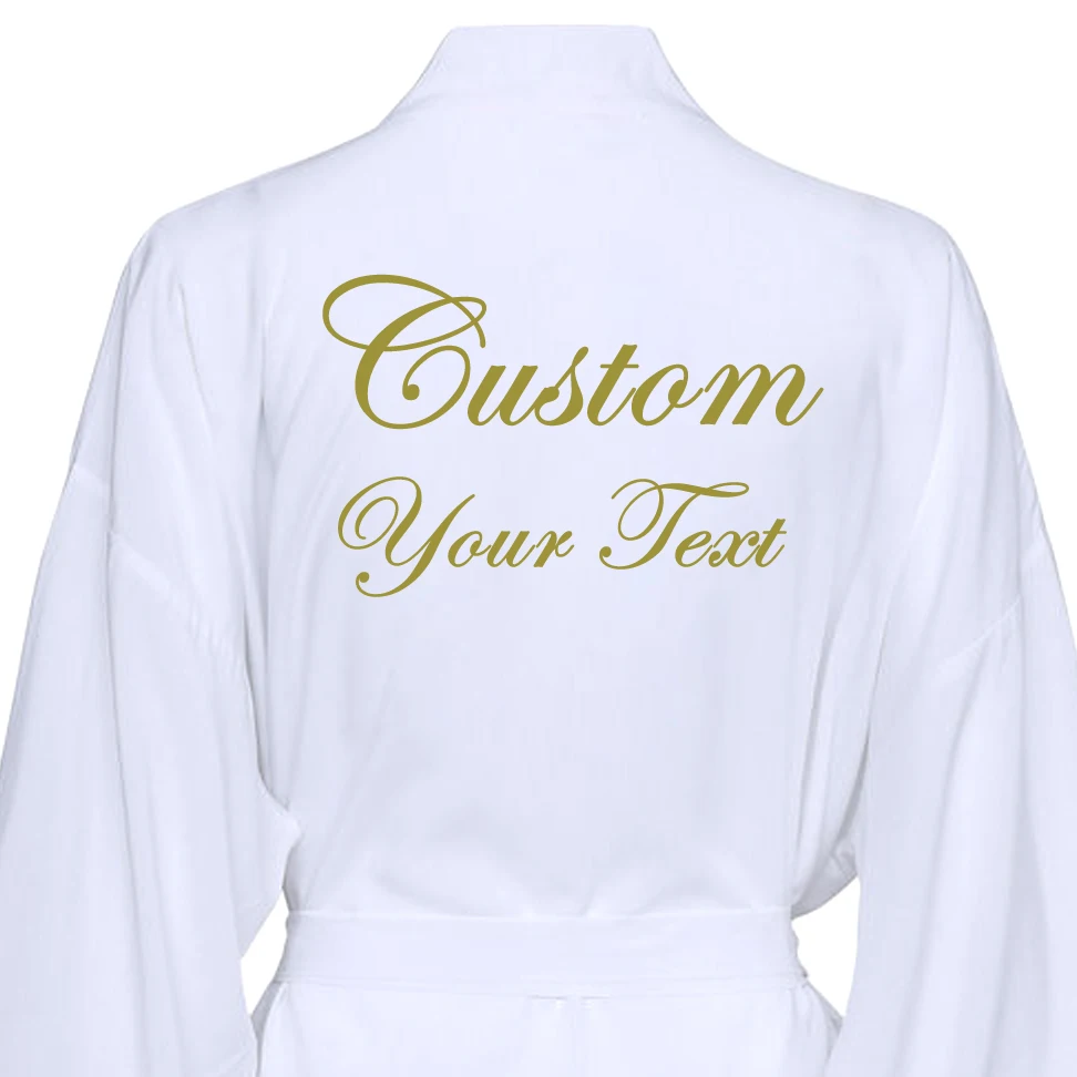Text Custom Bridesmaid Cotton Kimono Wedding Robes W / Lace Trim Women Wedding Bridal Robes Short Belt Bathrobe Sleepwear
Text Custom Bridesmaid Cotton Kimono Wedding Robes W / Lace Trim Women Wedding Bridal Robes Short Belt Bathrobe Sleepwear