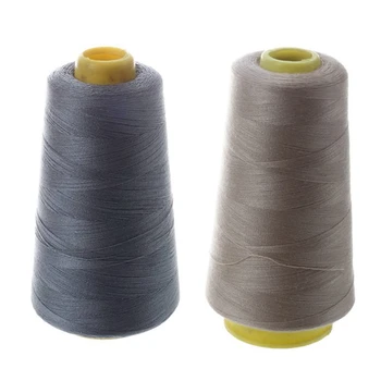 2Pcs 3000 Yards Overlocking Sewing Machine Polyester Thread Metre Cones Color Polyester Sewing Thread - Gray & Beige
2Pcs 3000 Yards Overlocking Sewing Machine Polyester Thread Metre Cones Color Polyester Sewing Thread - Gray & Beige