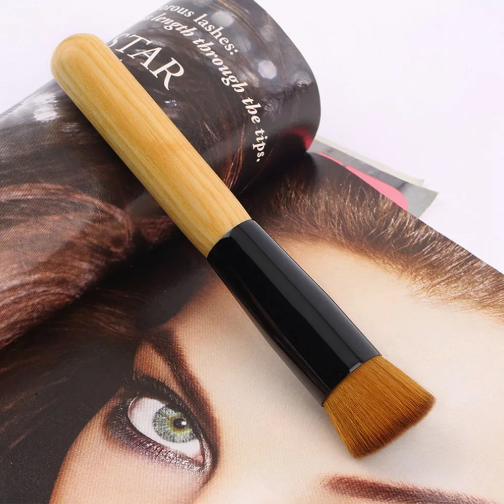 1pcs Fraxinus Mandshurica Makeup Brush Inclined Head Foundation Brush Multifunctional Concealer BB Cream Single Makeup Brush
1pcs Fraxinus Mandshurica Makeup Brush Inclined Head Foundation Brush Multifunctional Concealer BB Cream Single Makeup Brush