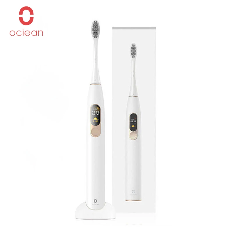 Global Version Oclean X Sonic Electric Toothbrush IPX7 Waterproof Color LCD Touch Screen Smart Tooth Brush Four Brush Modes
Global Version Oclean X Sonic Electric Toothbrush IPX7 Waterproof Color LCD Touch Screen Smart Tooth Brush Four Brush Modes