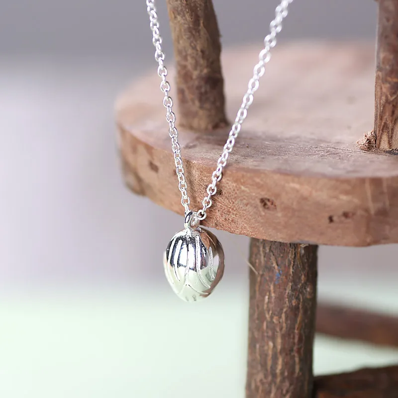 Genuine Product 925 Sterling Necklace Women's Cute Small Pine Nuts Fine Silver Choker When South Korea Silver Accessories
Genuine Product 925 Sterling Necklace Women's Cute Small Pine Nuts Fine Silver Choker When South Korea Silver Accessories