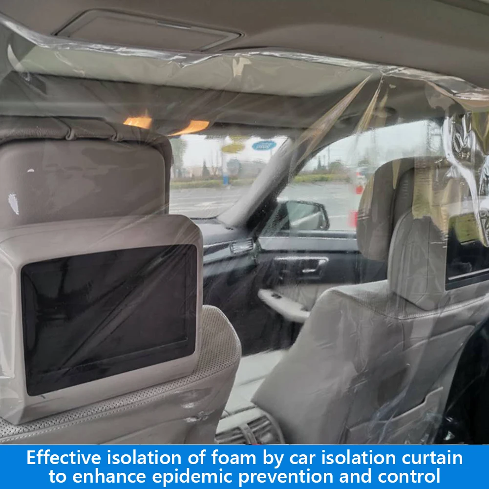 Transparent Car Anti Droplets Proof Isolation Film PVC Protection Screen Curtain For Uber Taxi Driver Passenger Auto Interior
Transparent Car Anti Droplets Proof Isolation Film PVC Protection Screen Curtain For Uber Taxi Driver Passenger Auto Interior