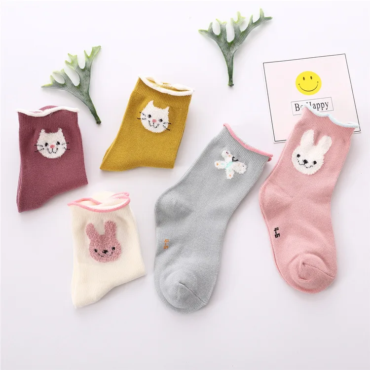 Crimping Rabbit Cat CHILDREN'S Socks 2018 Autumn And Winter New Style Children's Socks Cartoon Feather Yarn Women's Girls Socks
Crimping Rabbit Cat CHILDREN'S Socks 2018 Autumn And Winter New Style Children's Socks Cartoon Feather Yarn Women's Girls Socks