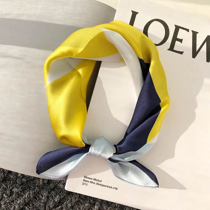 100% Silk Neck Scarf For Women Small Kerchief Cute Headband Printed Bag Scarfs Female 53cm*53cm Elegant Hair Scarves For Ladies
100% Silk Neck Scarf For Women Small Kerchief Cute Headband Printed Bag Scarfs Female 53cm*53cm Elegant Hair Scarves For Ladies