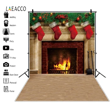 Laeacco Christmas Backdrops Pines Stockings Fireplace Wooden Floor Photography Backgrounds New Year Party Photophone Photo Shoot
Laeacco Christmas Backdrops Pines Stockings Fireplace Wooden Floor Photography Backgrounds New Year Party Photophone Photo Shoot