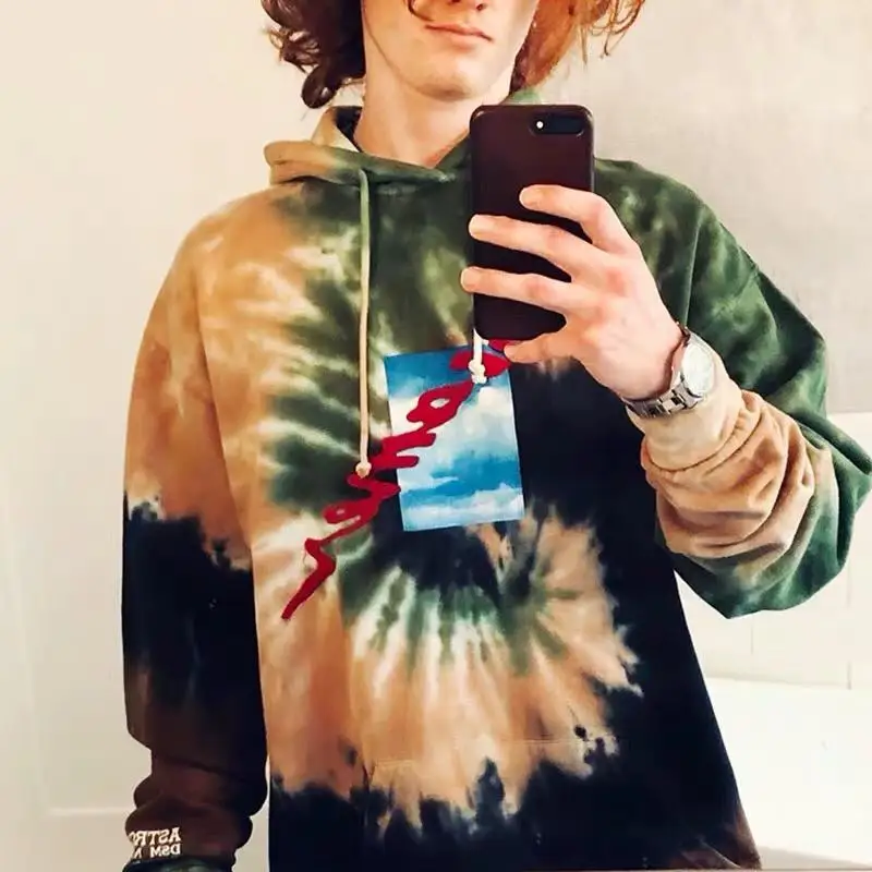 TRAVIS SCOTT X DOVER Star Tie Dye Hoodies Men Women Stranger Things Lil Peep Sweatshirts ASTROWORLD Pullover Hoodie
TRAVIS SCOTT X DOVER Star Tie Dye Hoodies Men Women Stranger Things Lil Peep Sweatshirts ASTROWORLD Pullover Hoodie