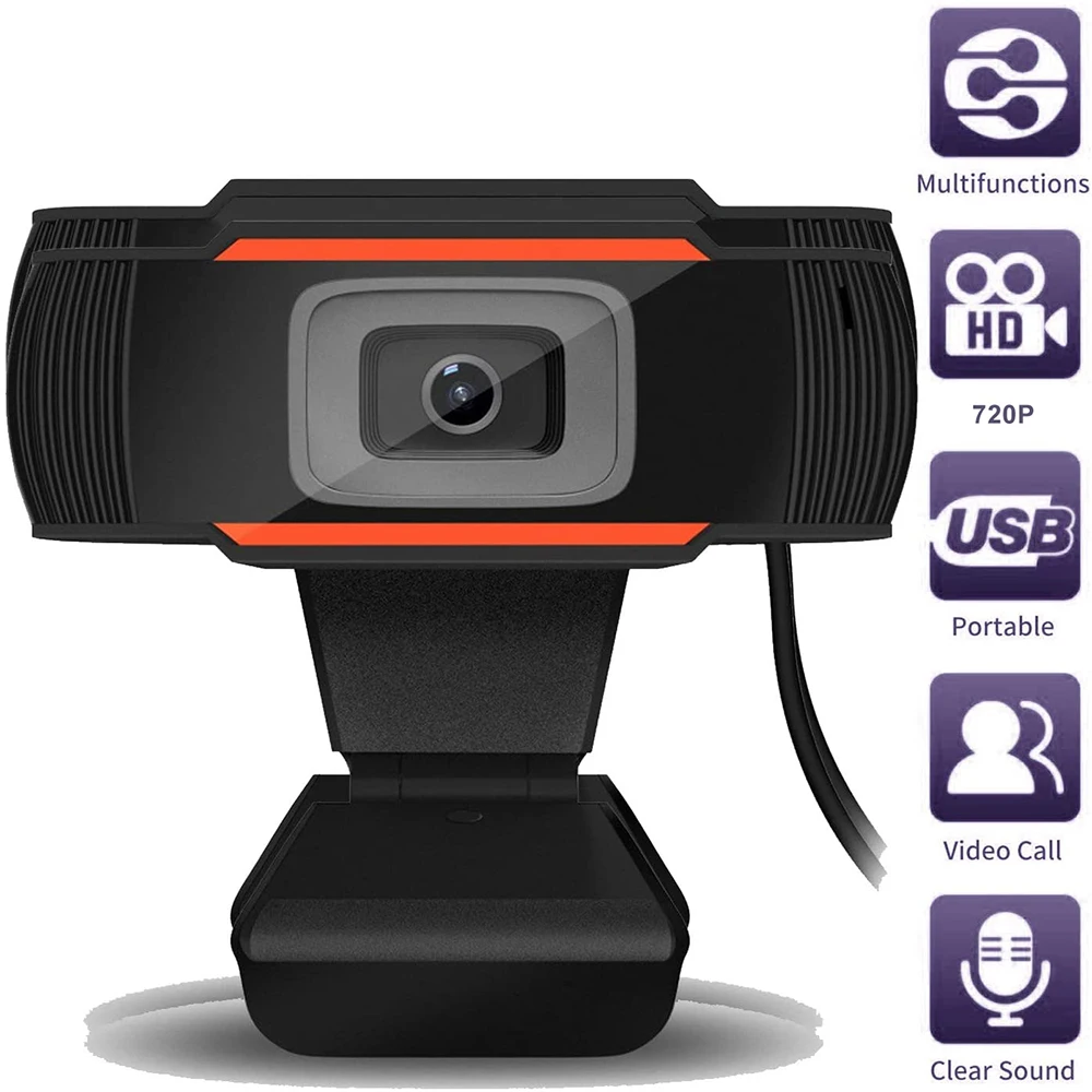 Computer Webcam HD PC Desktop Camera with Absorption Microphone MIC for Skype for Android TV Rotatable Computer Camera 720P
Computer Webcam HD PC Desktop Camera with Absorption Microphone MIC for Skype for Android TV Rotatable Computer Camera 720P