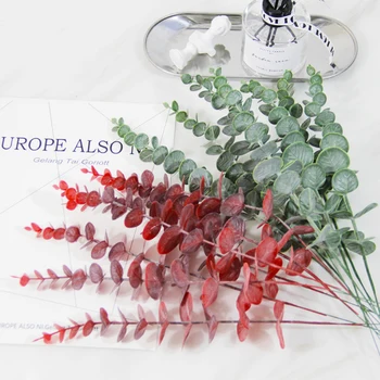 10PCS Artificial Eucalyptus Leaf Branch Simulation Green Plants Fake Flower Wedding Shooting Prop Home Decorative Garland 42CM
10PCS Artificial Eucalyptus Leaf Branch Simulation Green Plants Fake Flower Wedding Shooting Prop Home Decorative Garland 42CM