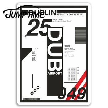 Jump Time for Dublin Airport Vinyl Stickers Ireland Sticker Laptop Luggage Car Bumper Decal Waterproof Car Accessories
Jump Time for Dublin Airport Vinyl Stickers Ireland Sticker Laptop Luggage Car Bumper Decal Waterproof Car Accessories