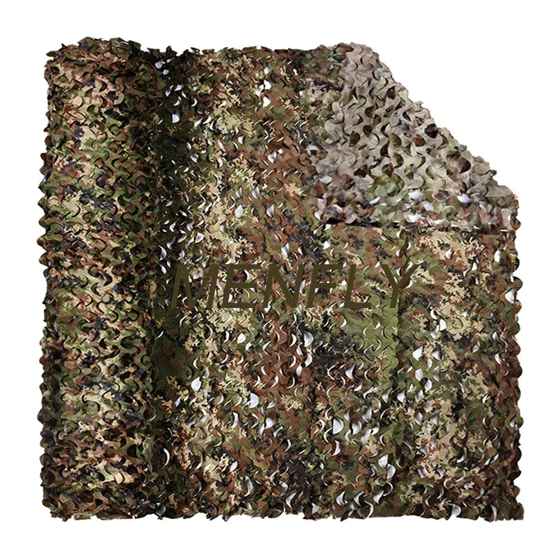 MENFLY Italian Jungle Camouflage Net 3M Polyester Mesh Cloth Woodland Army Training Camo Netting Hunting Military Tent Shade
MENFLY Italian Jungle Camouflage Net 3M Polyester Mesh Cloth Woodland Army Training Camo Netting Hunting Military Tent Shade