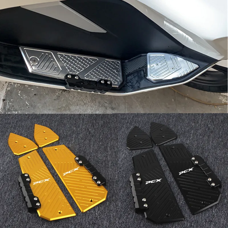 Алюминиевая Подножка для мотоцикла с ЧПУ HONDA PCX125 PCX150 pcx125 150 2018 2019 2020 | Автомобили и