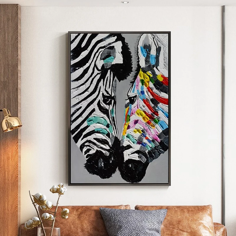 Abstract Animals Zebra Modern Art Printed Fashion Poster Oil Painting on Canvas Picture Wall Art for Living Room Home Decoracion
Abstract Animals Zebra Modern Art Printed Fashion Poster Oil Painting on Canvas Picture Wall Art for Living Room Home Decoracion